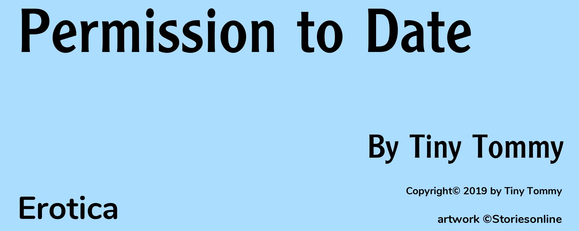 Permission to Date - Cover