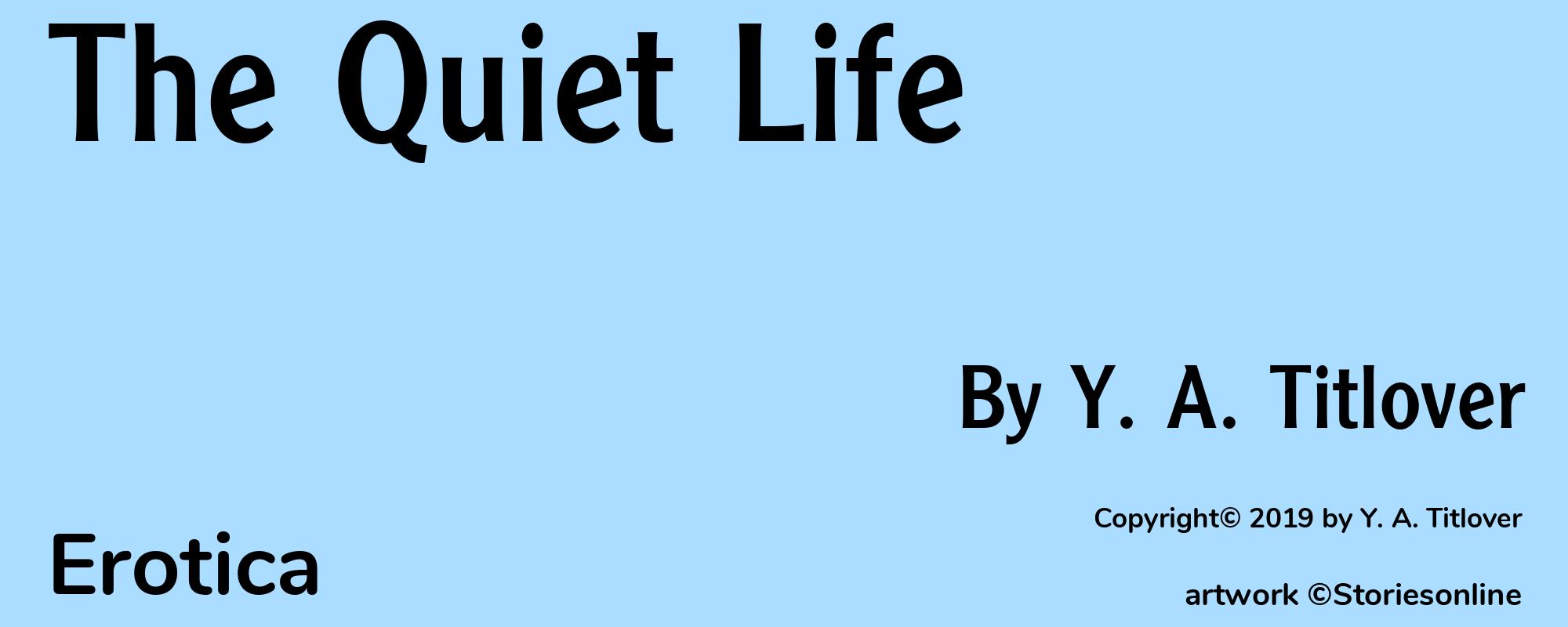 The Quiet Life - Cover