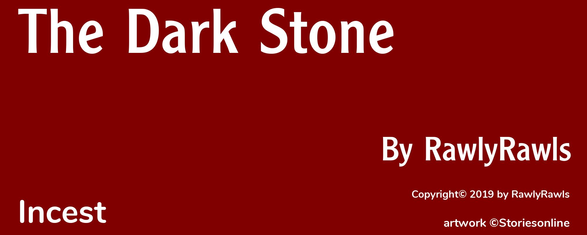 The Dark Stone - Cover