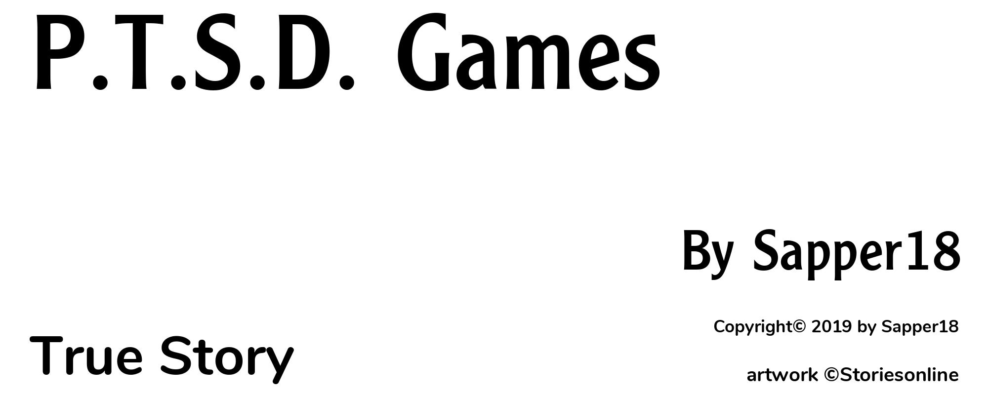 P.T.S.D. Games - Cover