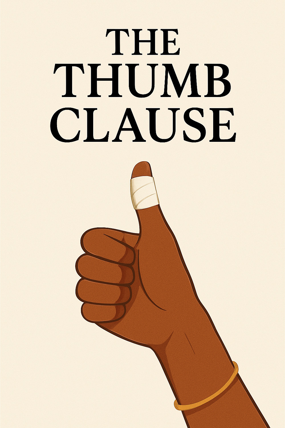 The Mahabharata Retold: The Thumb Clause - Cover