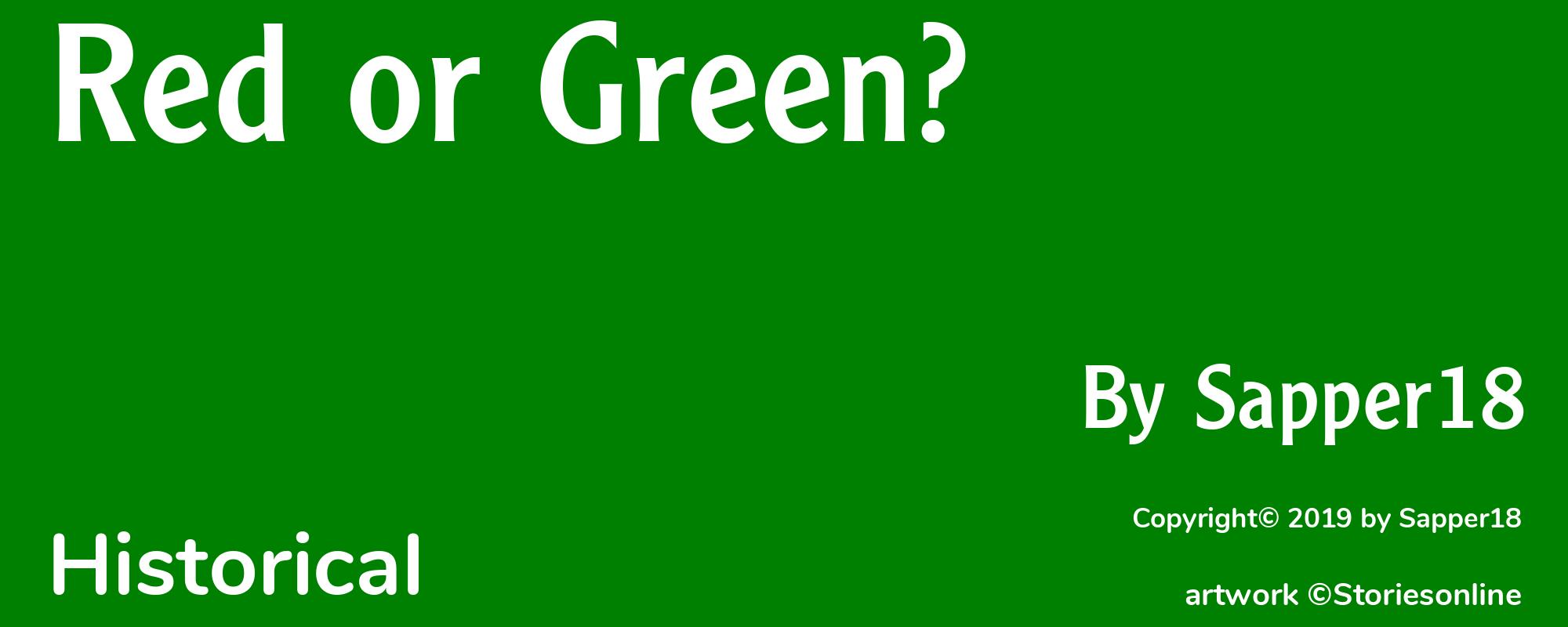 Red or Green? - Cover