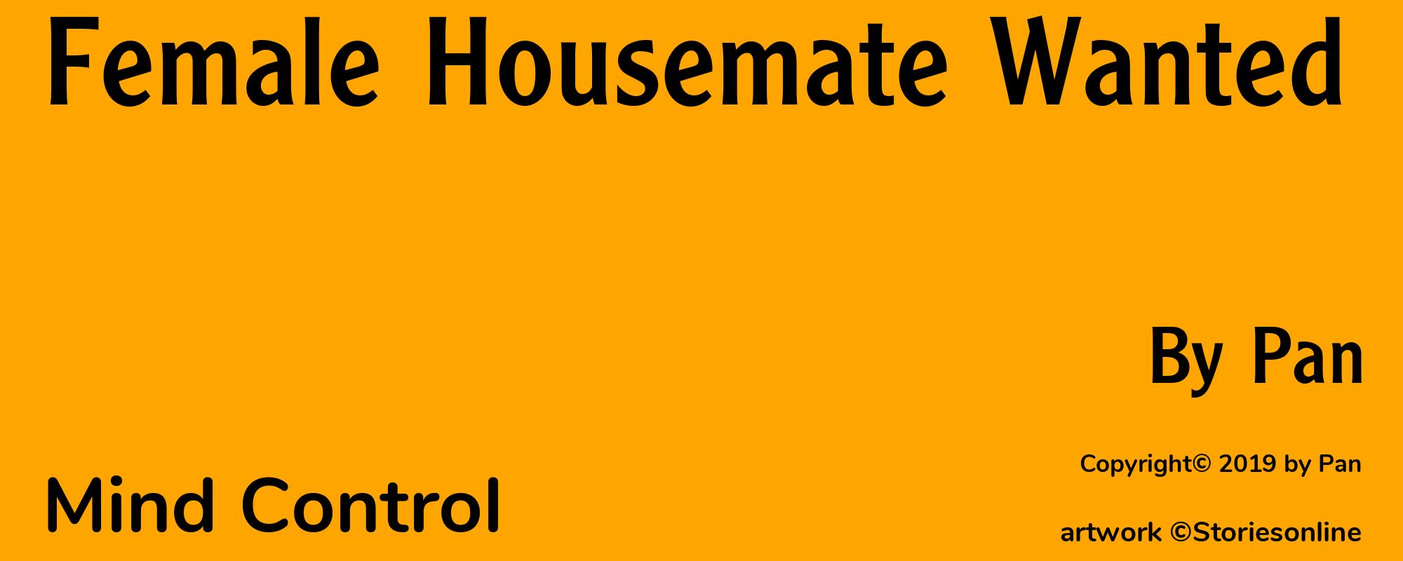 Female Housemate Wanted - Cover