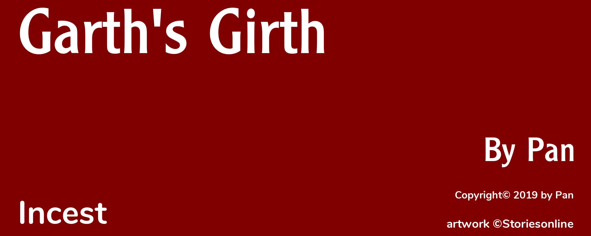 Garth's Girth - Cover