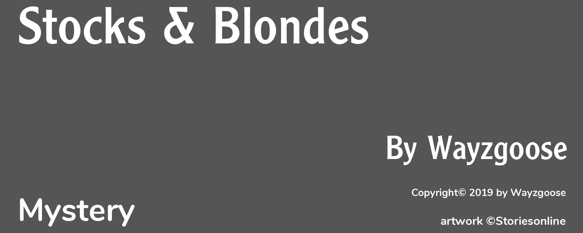 Stocks & Blondes - Cover