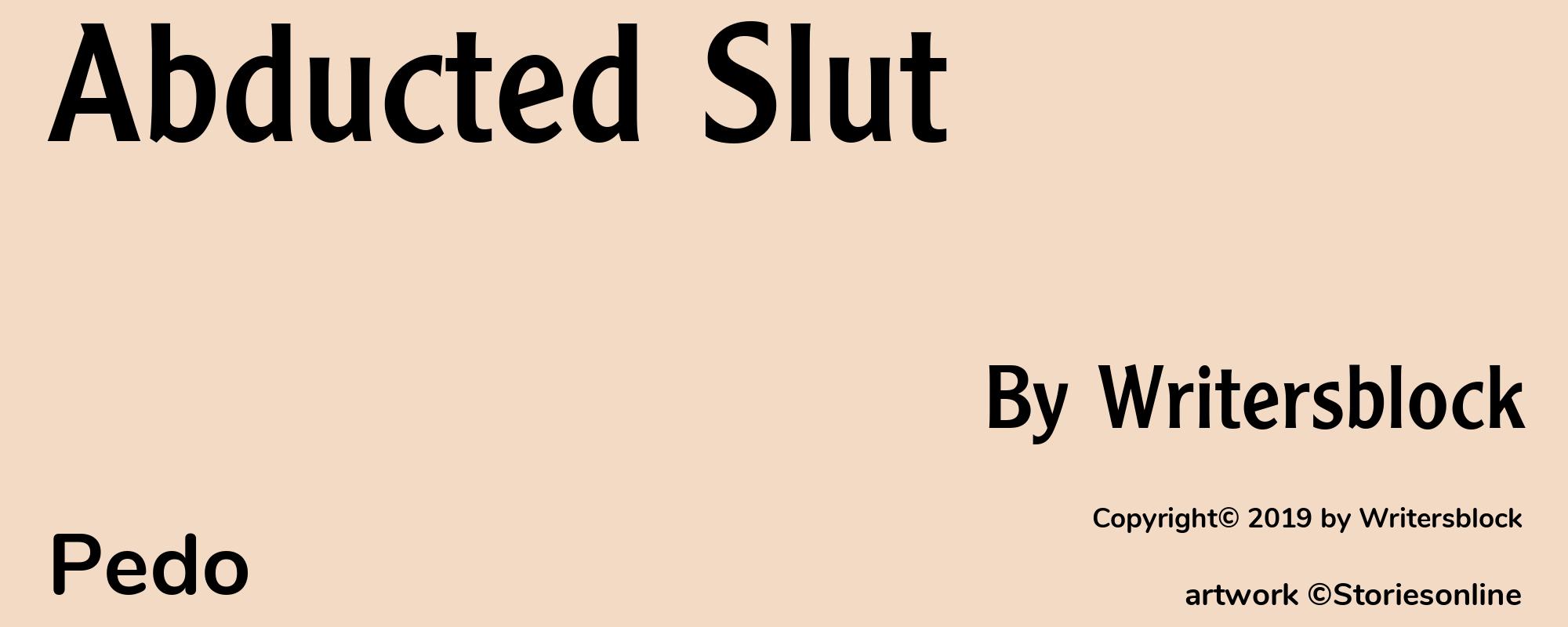 Abducted Slut - Cover