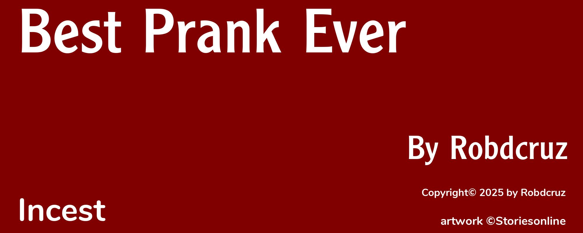Best Prank Ever - Cover