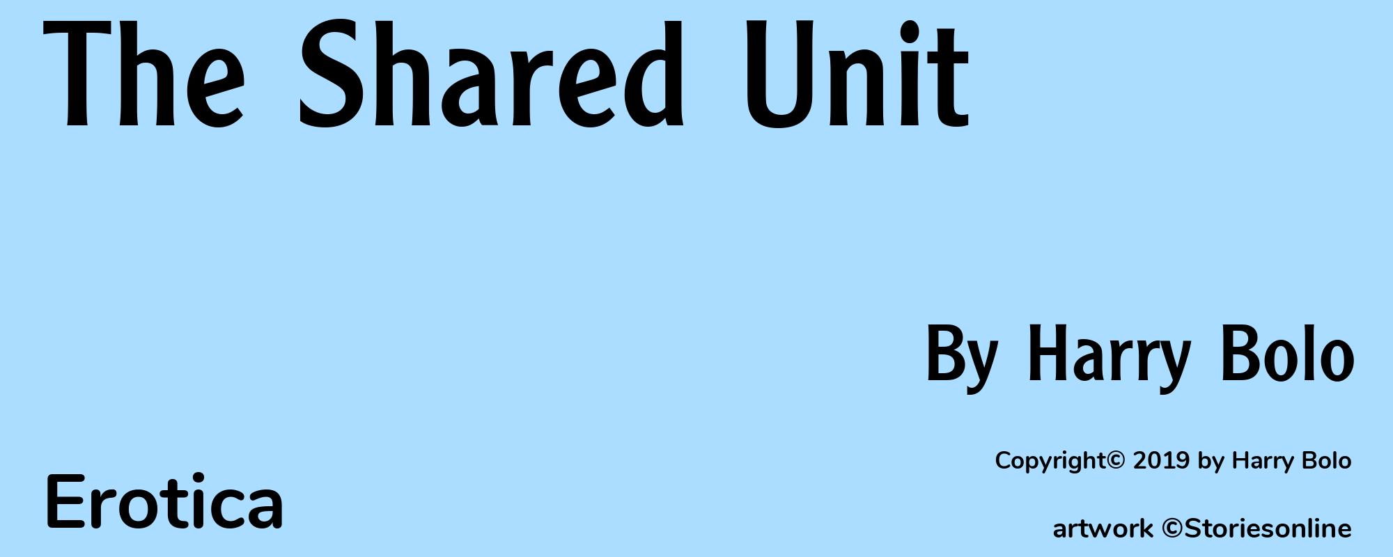 The Shared Unit - Cover