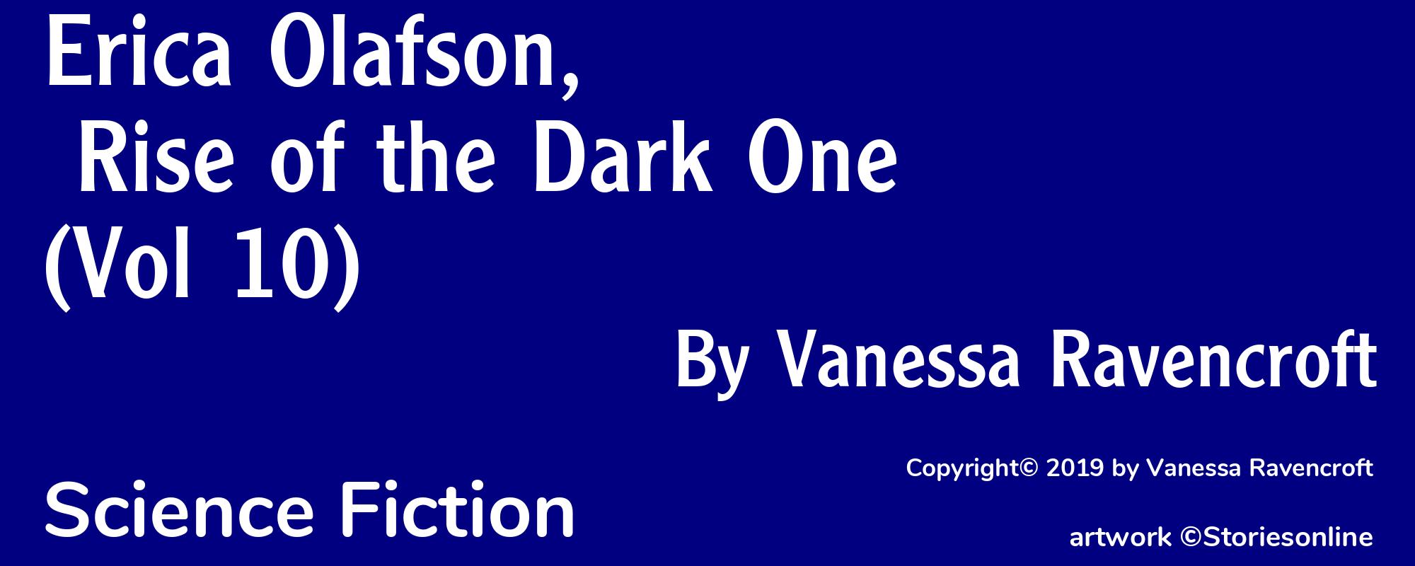 Erica Olafson, Rise of the Dark One (Vol 10) - Cover