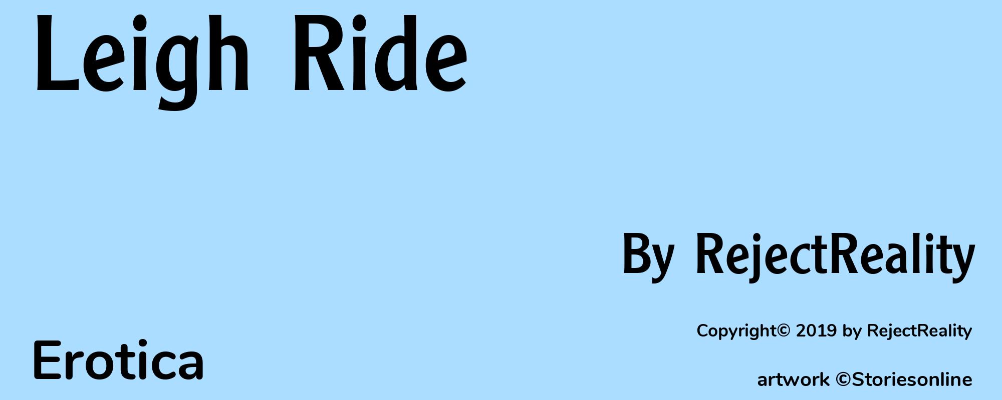 Leigh Ride - Cover