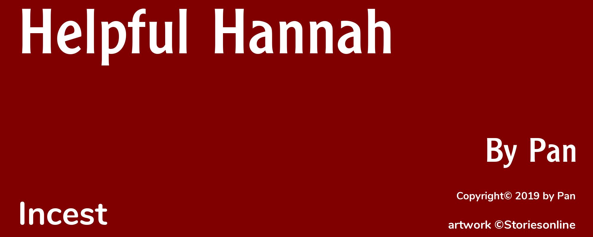 Helpful Hannah - Cover