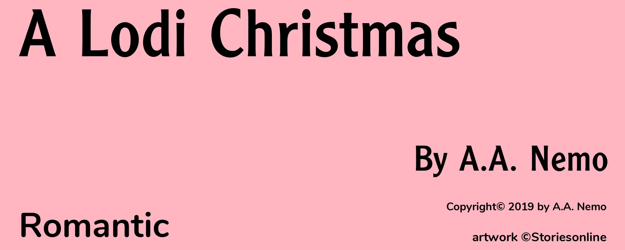 A Lodi Christmas - Cover