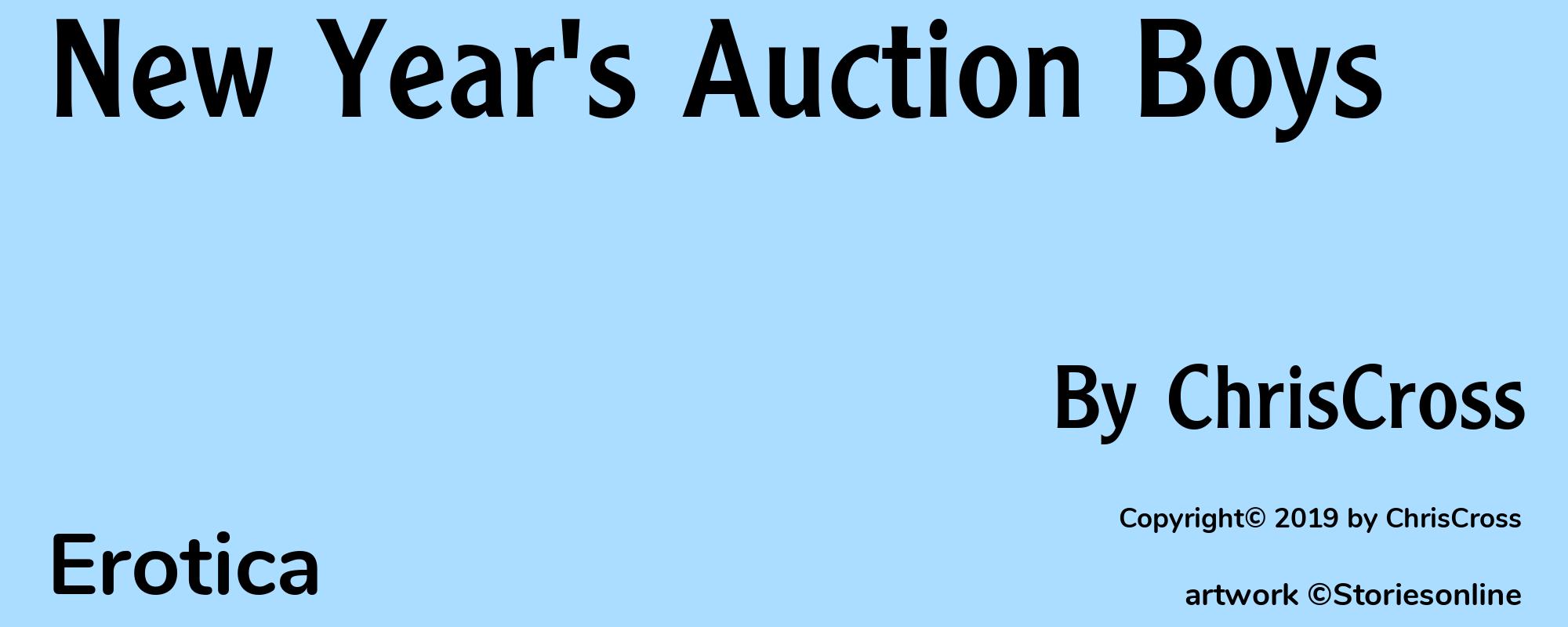 New Year's Auction Boys - Cover