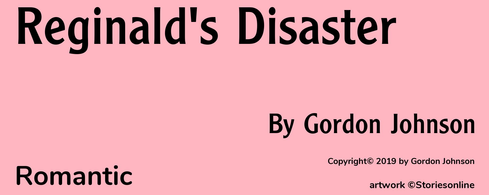 Reginald's Disaster - Cover