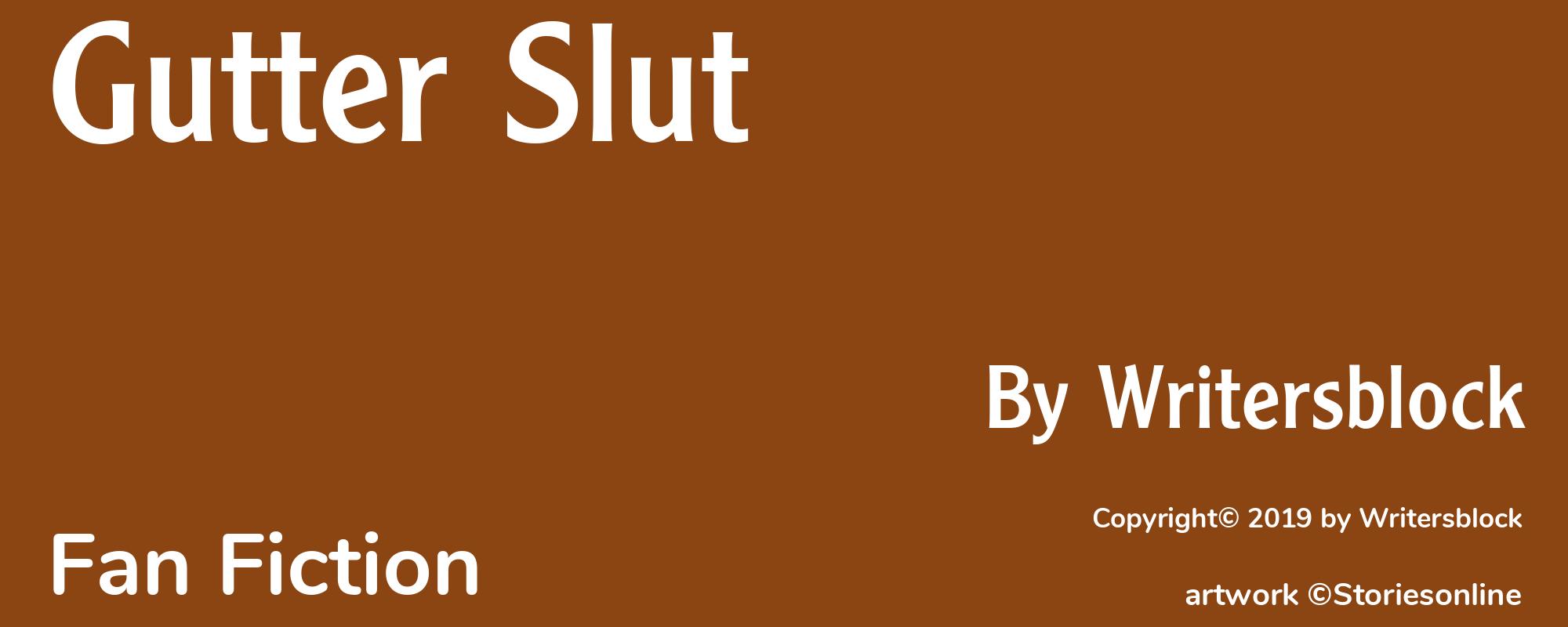 Gutter Slut - Cover