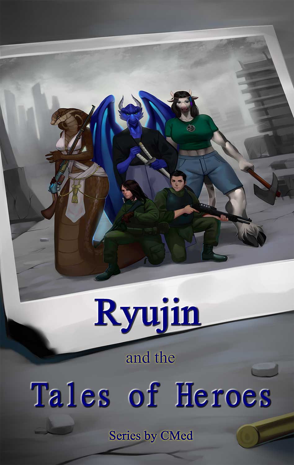 Ryujin and the Tales of Heroes (Erotic Version) - Cover