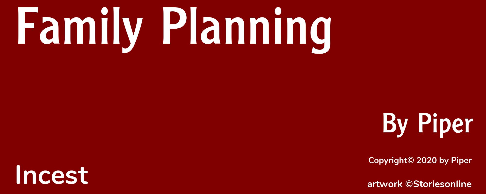 Family Planning - Cover