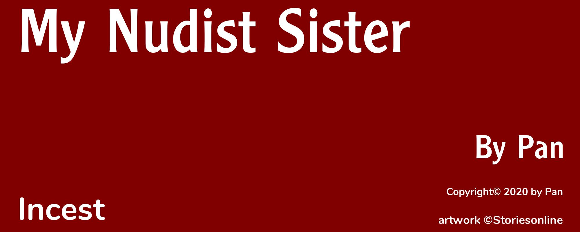 My Nudist Sister - Cover