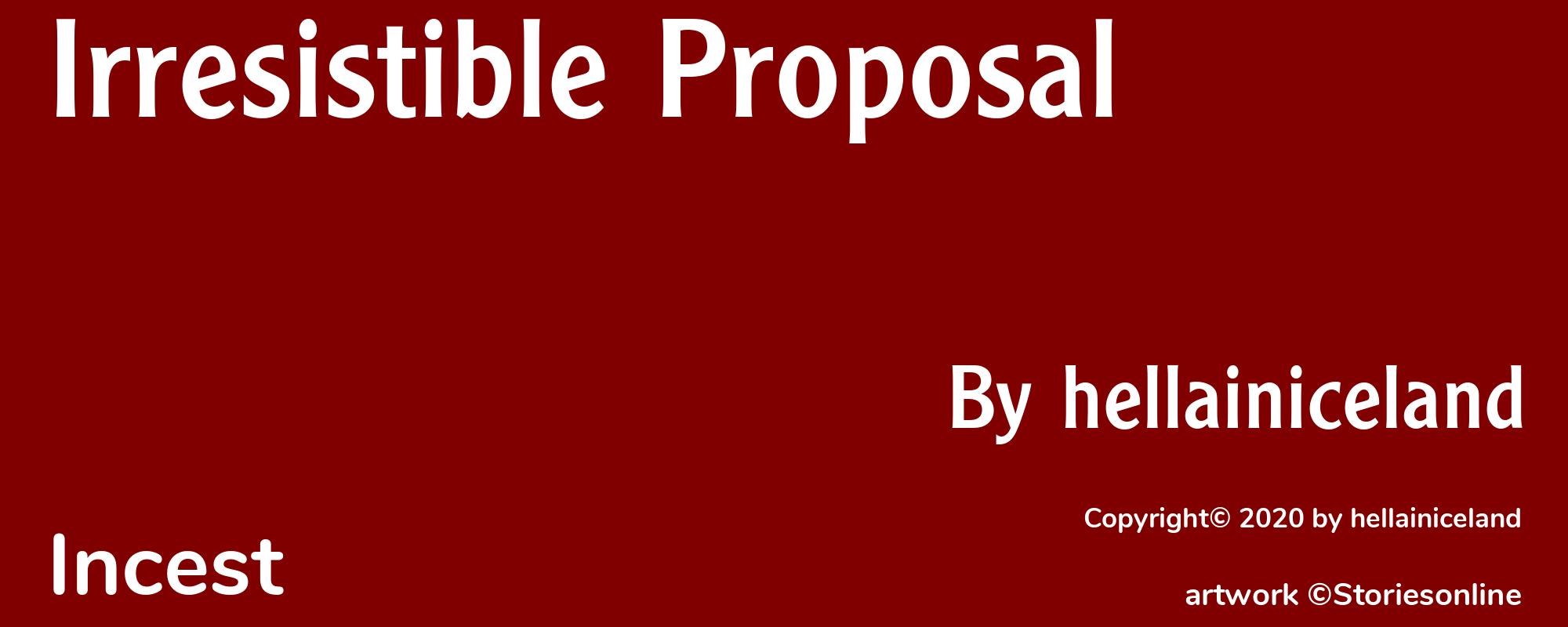 Irresistible Proposal - Cover