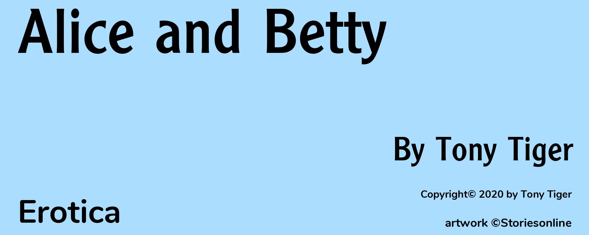 Alice and Betty - Cover