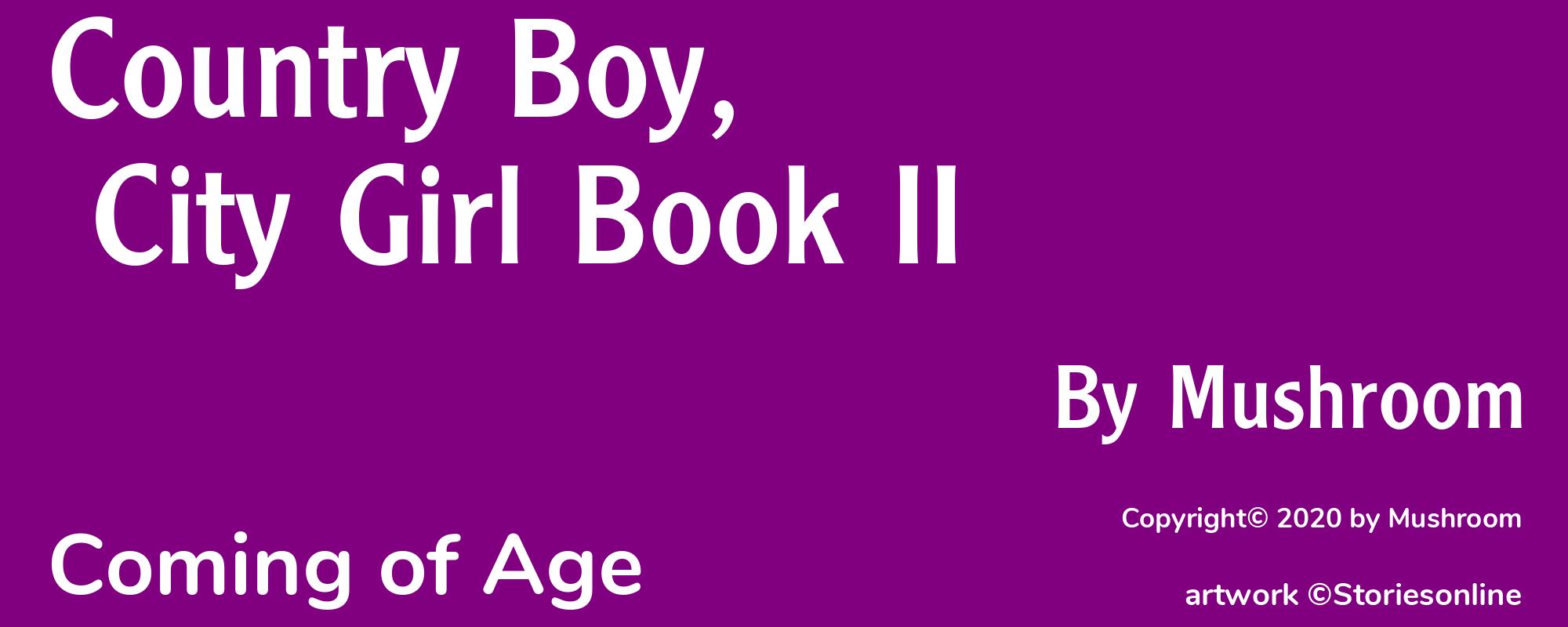Country Boy, City Girl Book II - Cover