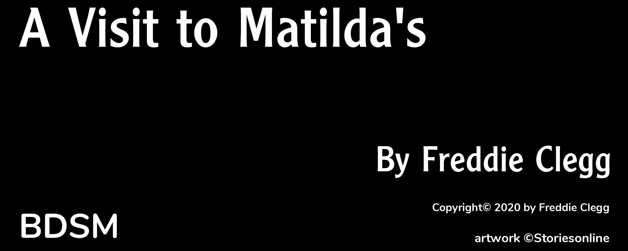 A Visit to Matilda's - Cover