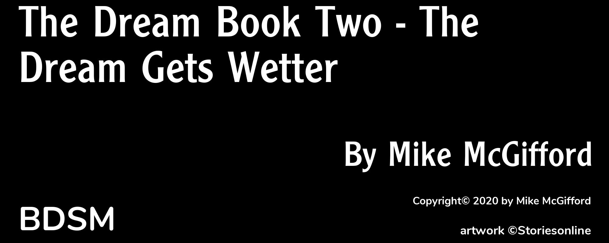 The Dream Book Two - The Dream Gets Wetter - Cover