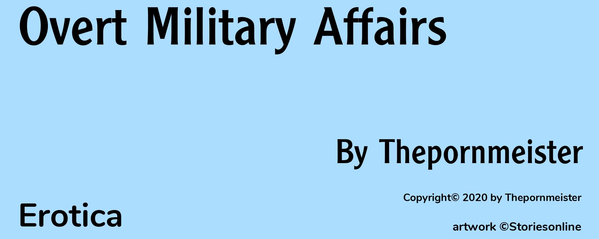 Overt Military Affairs - Cover