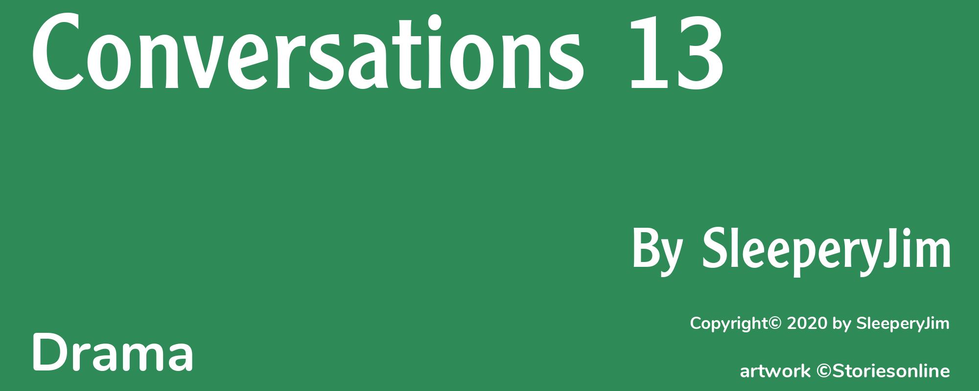 Conversations 13 - Cover