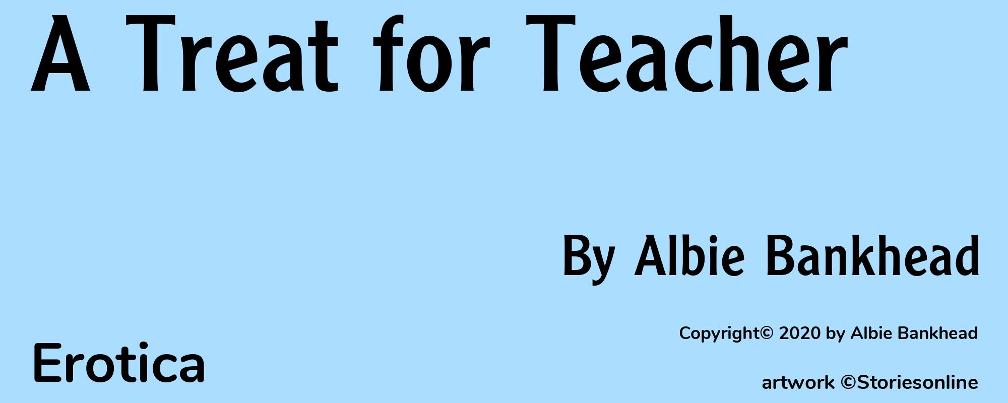 A Treat for Teacher - Cover