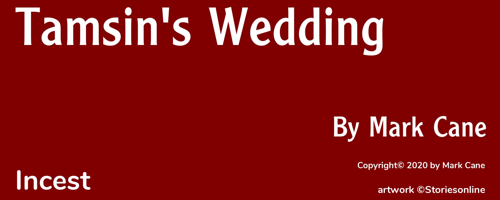 Tamsin's Wedding - Cover