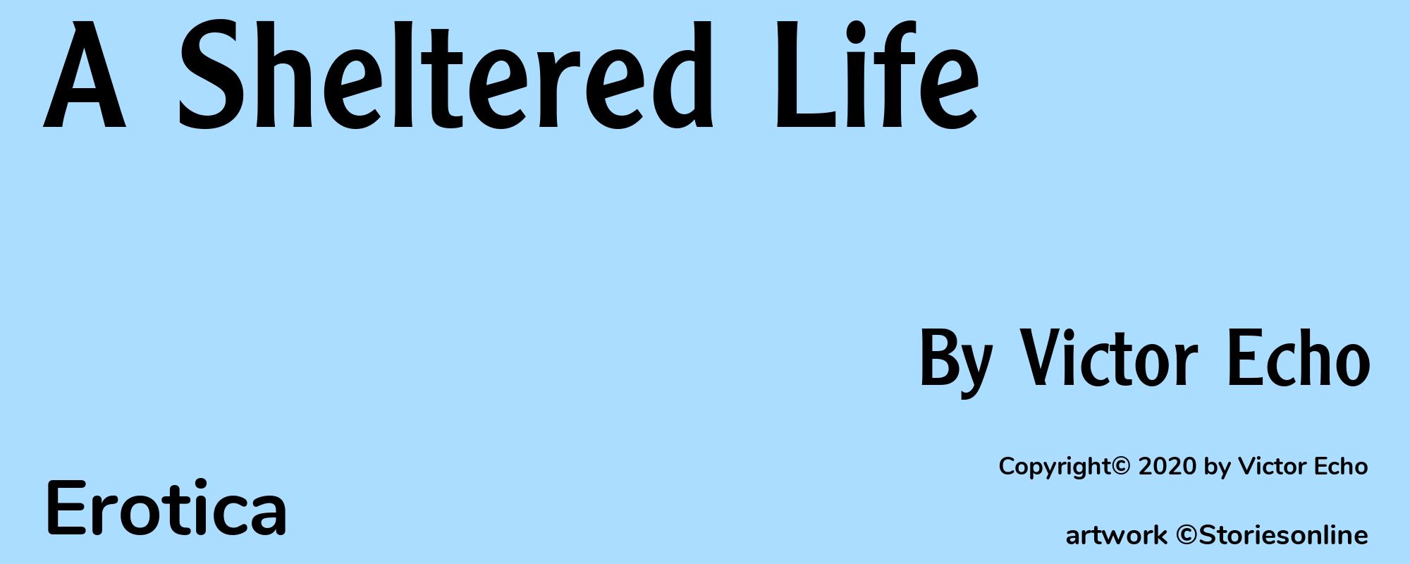 A Sheltered Life - Cover