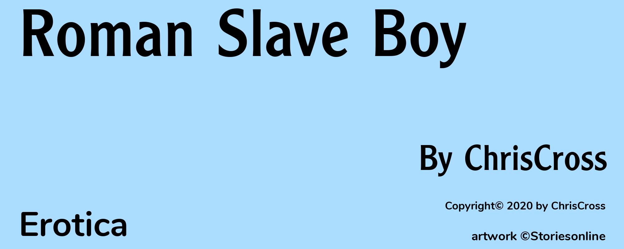 Roman Slave Boy - Cover