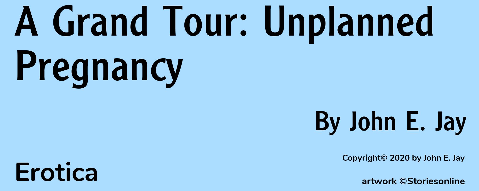 A Grand Tour: Unplanned Pregnancy - Cover