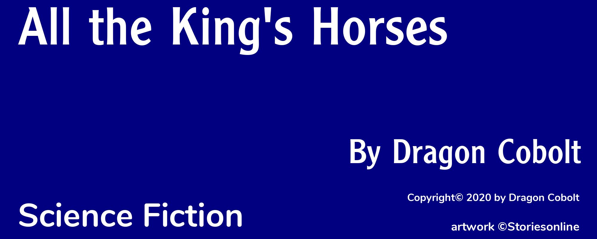 All the King's Horses - Cover