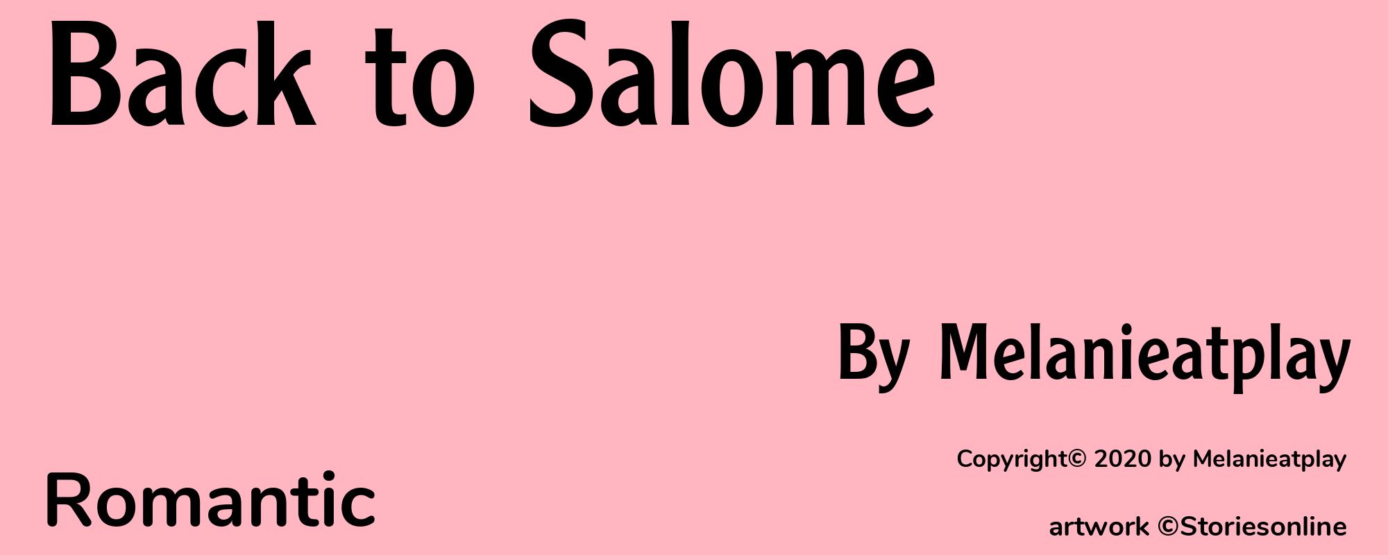 Back to Salome - Cover