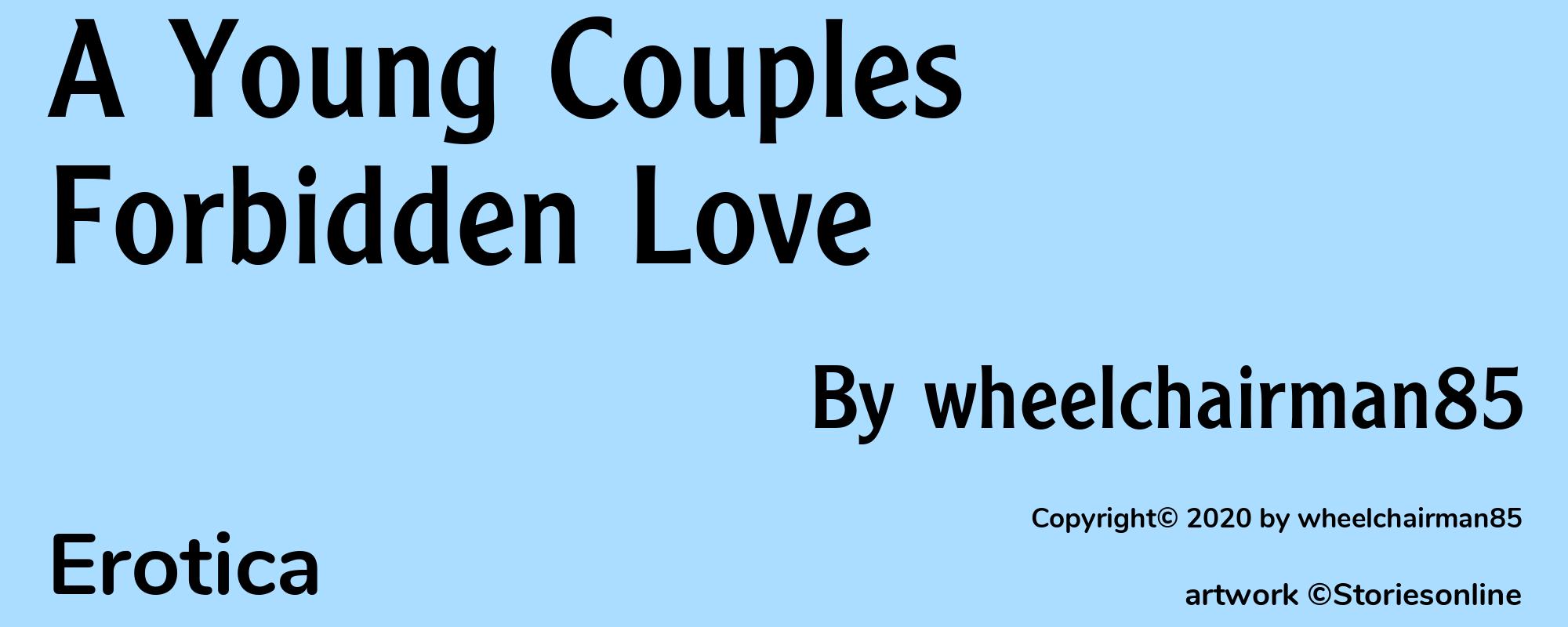 A Young Couples Forbidden Love - Cover