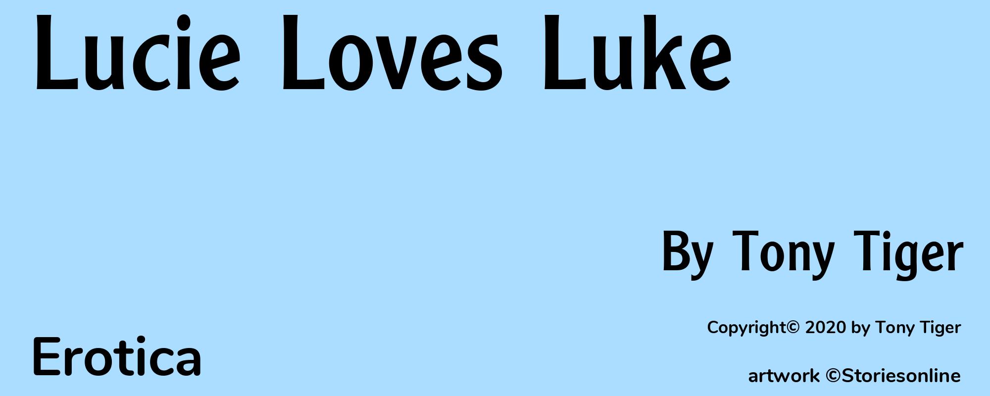 Lucie Loves Luke - Cover