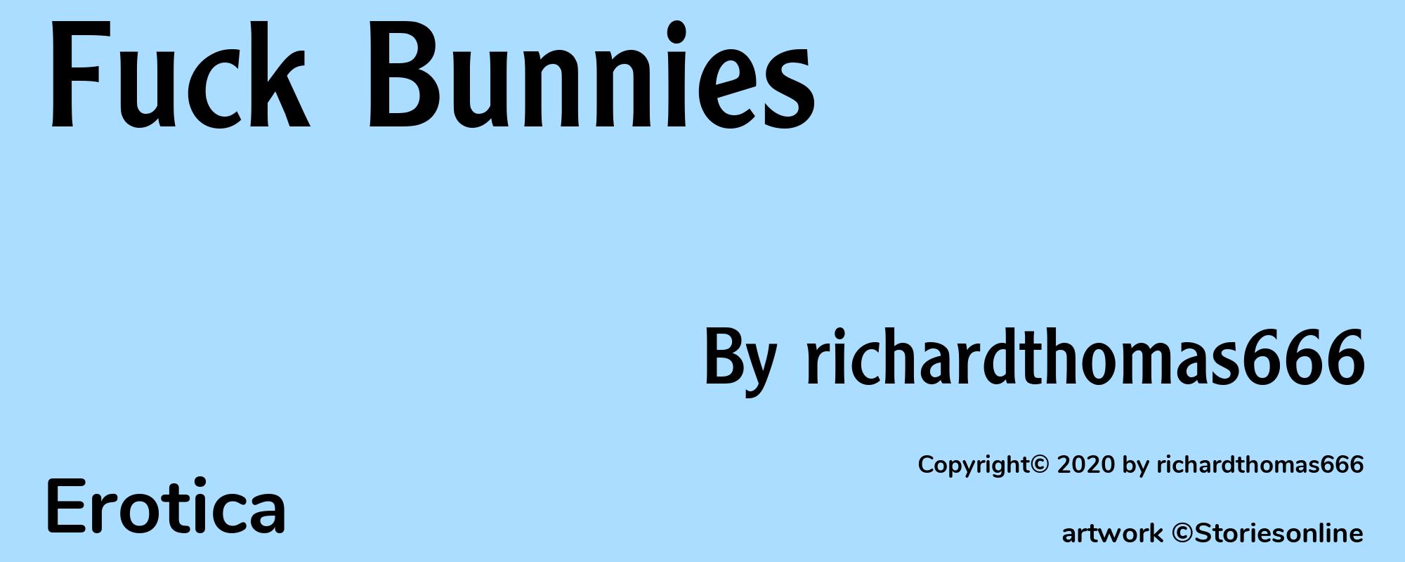 Fuck Bunnies - Cover