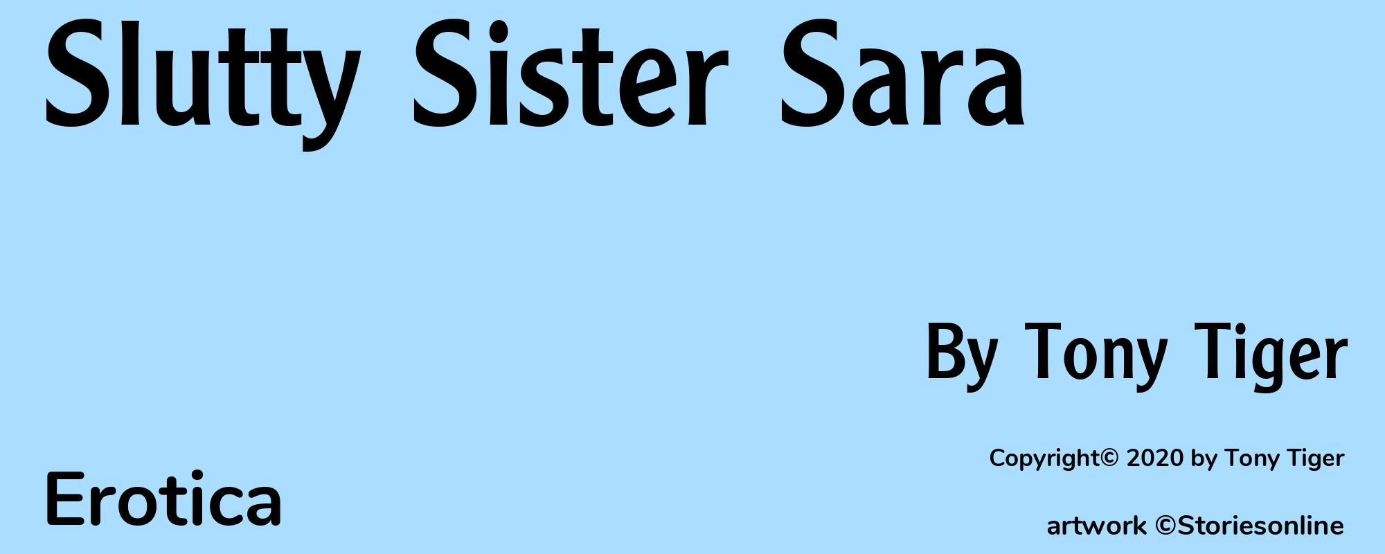 Slutty Sister Sara - Cover