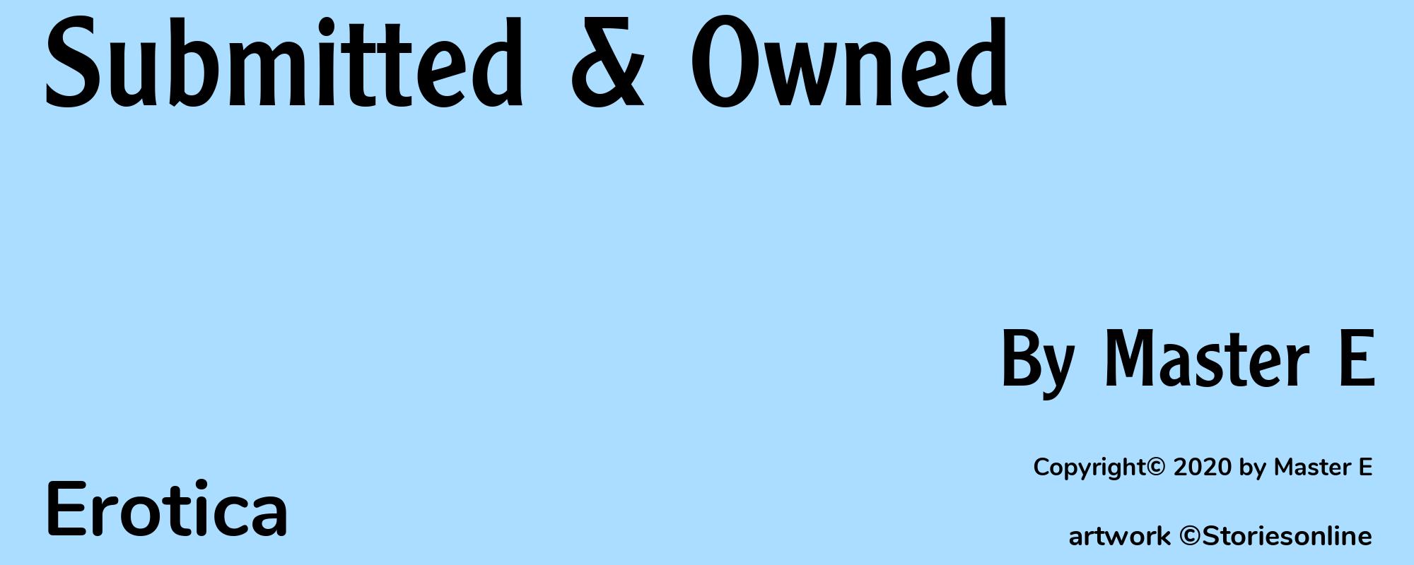 Submitted & Owned - Cover