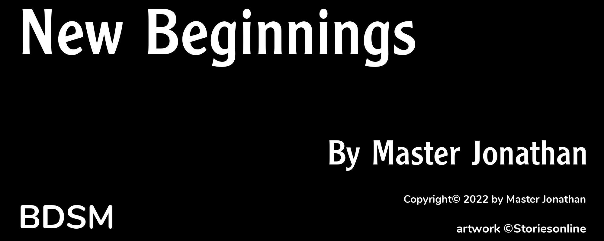 New Beginnings - Cover