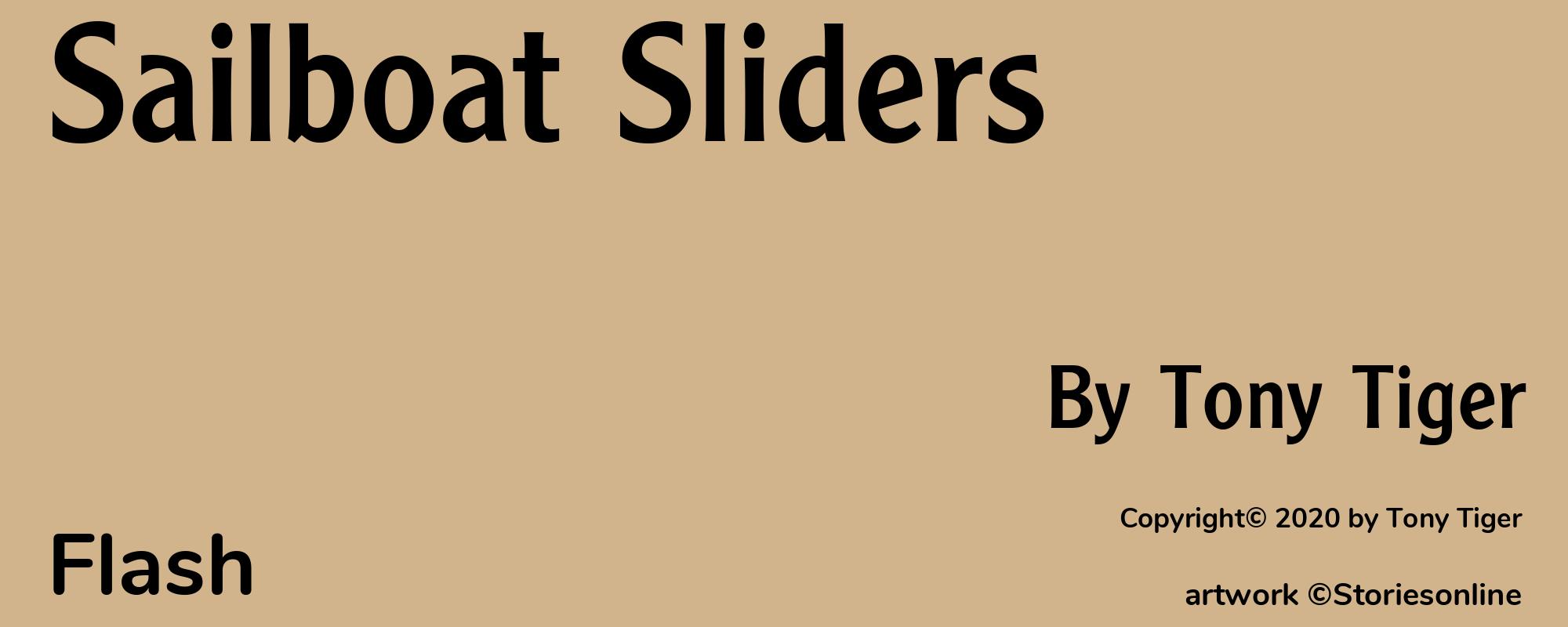 Sailboat Sliders - Cover
