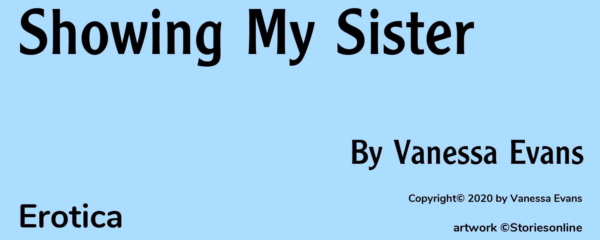 Showing My Sister - Cover