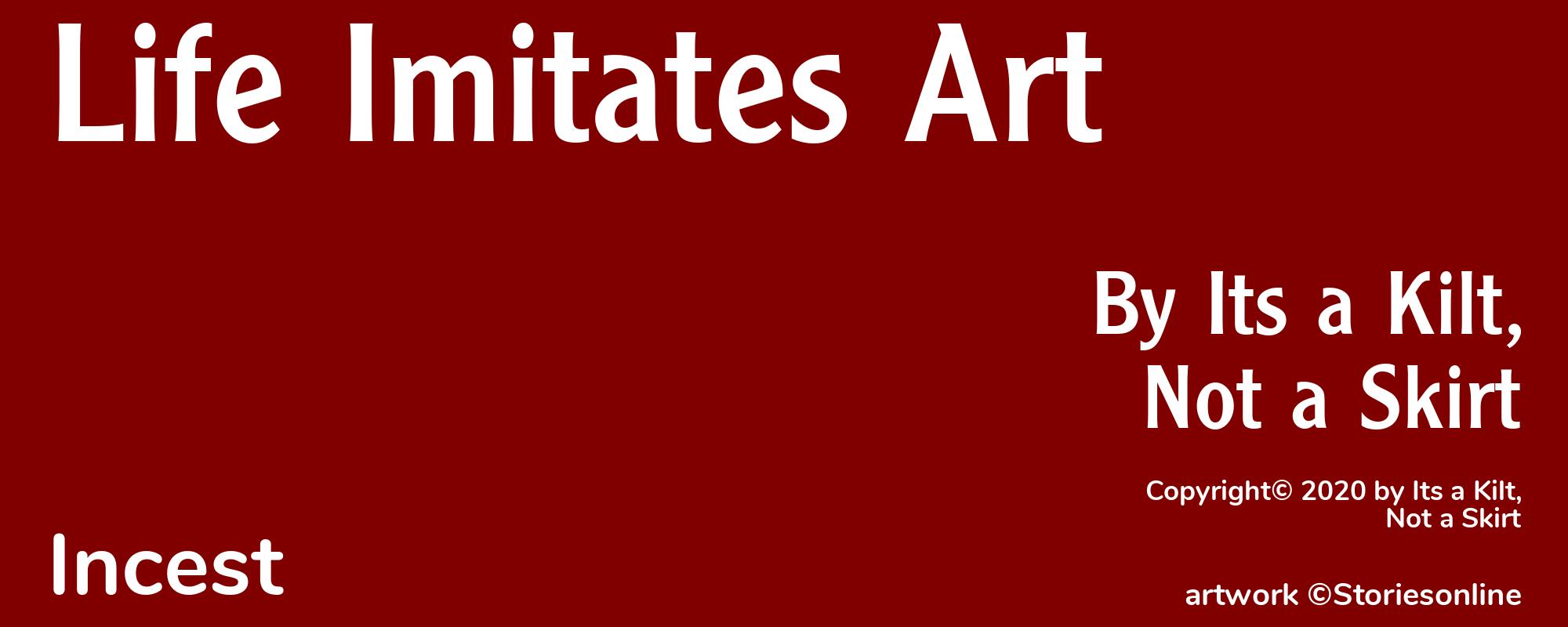 Life Imitates Art - Cover