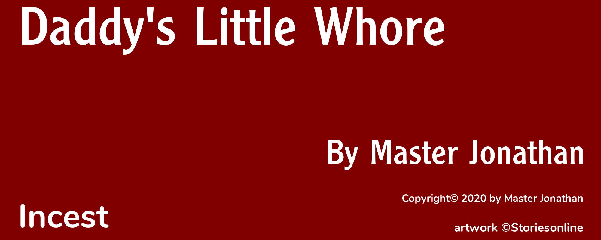 Daddy's Little Whore - Cover