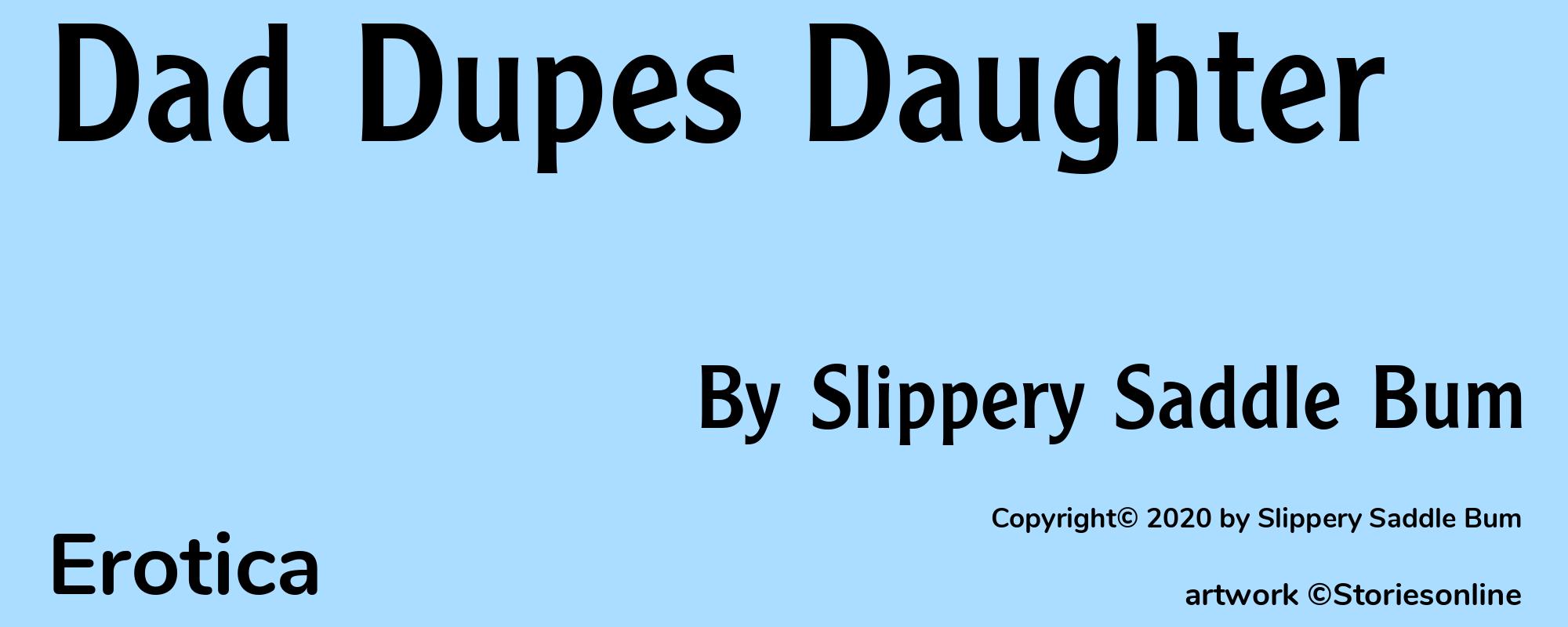 Dad Dupes Daughter - Cover
