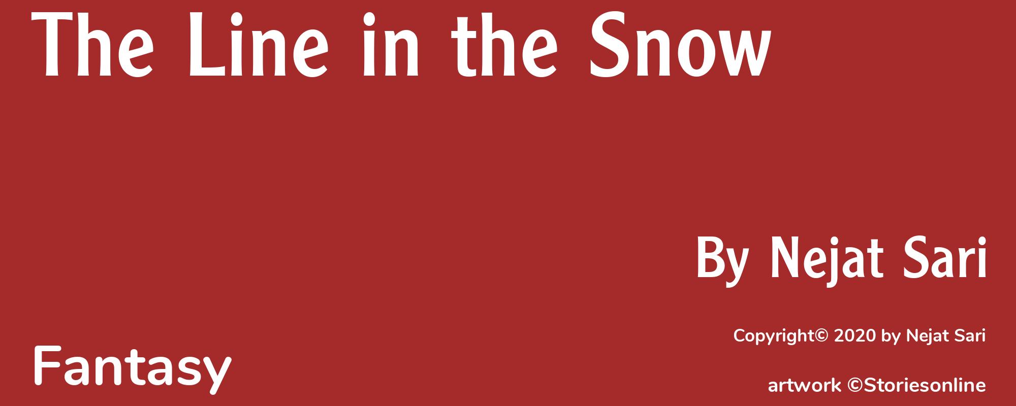 The Line in the Snow - Cover