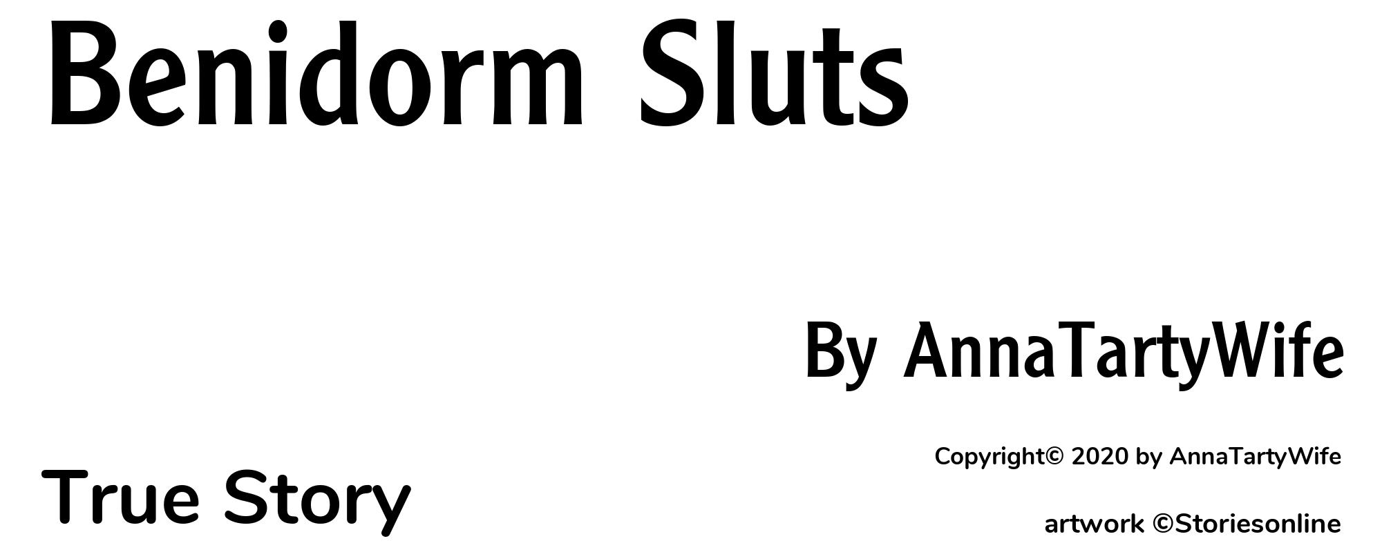 Benidorm Sluts - Cover