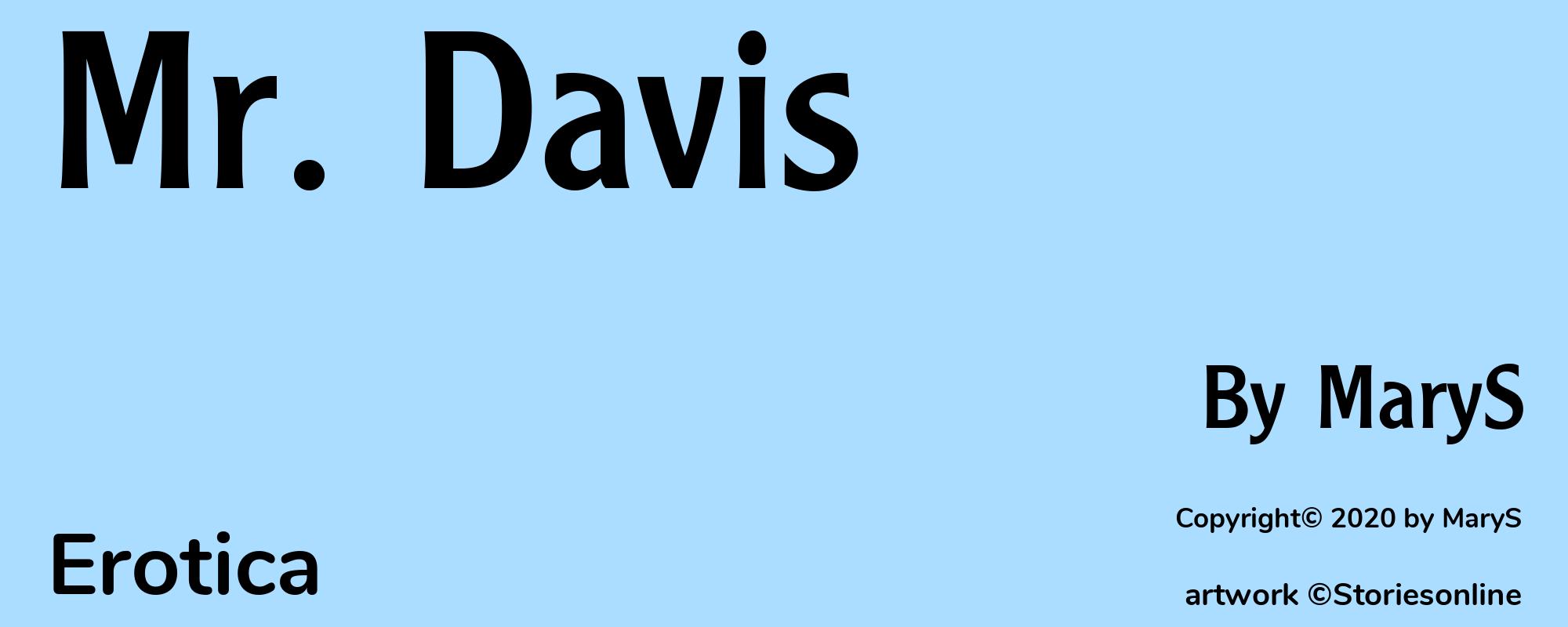 Mr. Davis - Cover